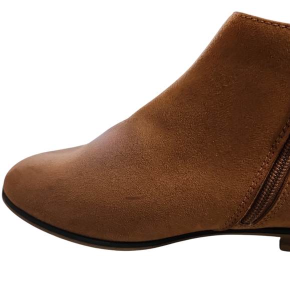 Cat & Jack Brown Ankle Booties - Picture 6 of 10